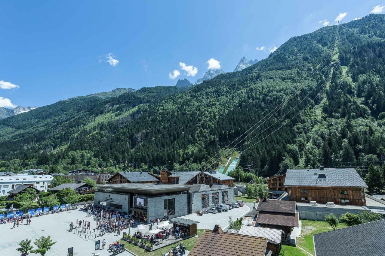 Apartment Midi Loft - A Central Chamonix Mountain Haven Kültér fotó